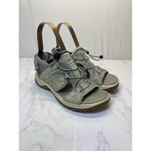 Ecco Offroad Toggle Walking Sandal Ice Blue Sz 37 US 6